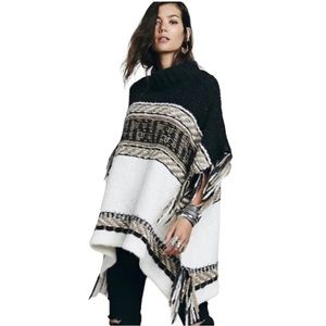 Free people alpaca wool shawl medium